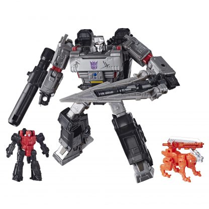 Transformers War For Cybertron Battlefield Megatron 3 Pack Takara Tomy Version-28877