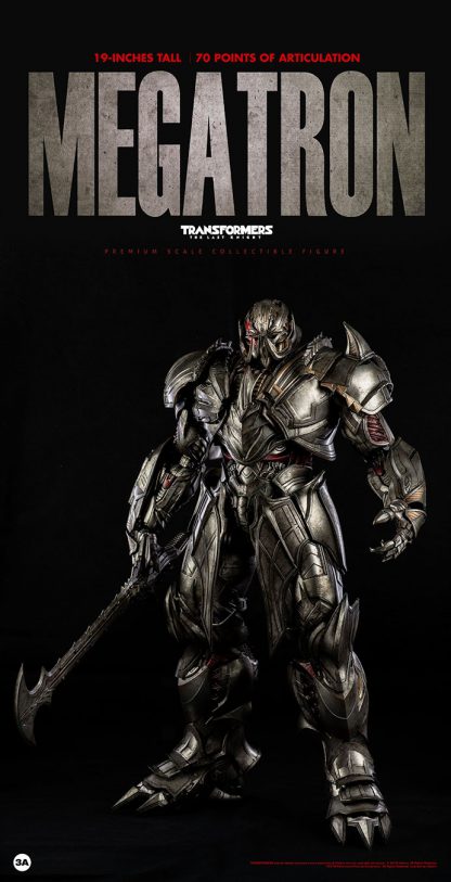 ThreeZero Transformers The Last Knight Premium Megatron ( Standard Version ) 19 Inch Figure