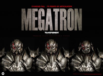 ThreeZero Transformers The Last Knight Premium Megatron ( Standard Version ) 19 Inch Figure