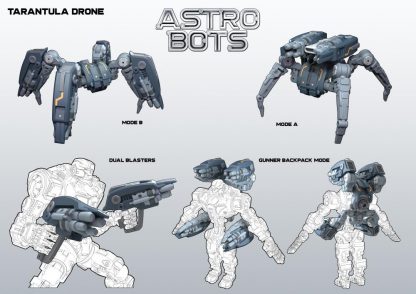 Astrobots Tarantual and Wasp