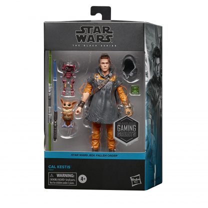 Star Wars The Black Series Deluxe Cal Kestis with BD-1 and Bogling Action Figure