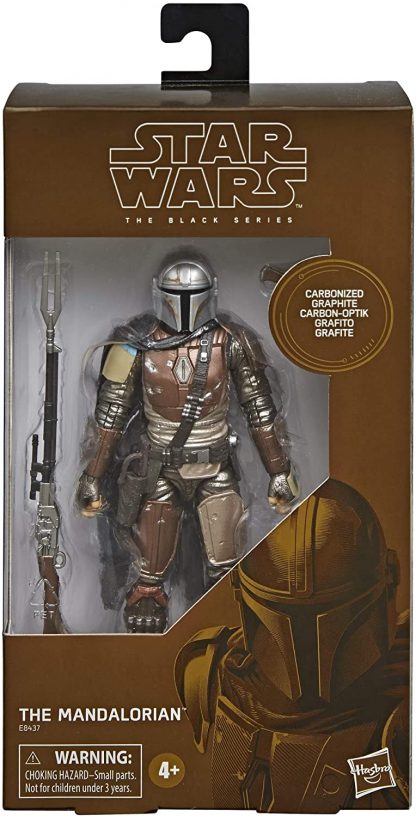 Star Wars The Black Series Carbonized Mandalorian Action Figure