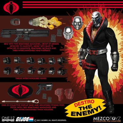 Mezco One:12 Collective Destro G.I.Joe Action Figure