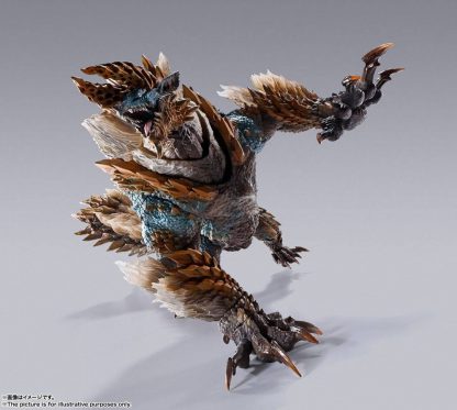 S.H. Monsterarts. Monster Hunter World Iceborne Zinogre Action Figure