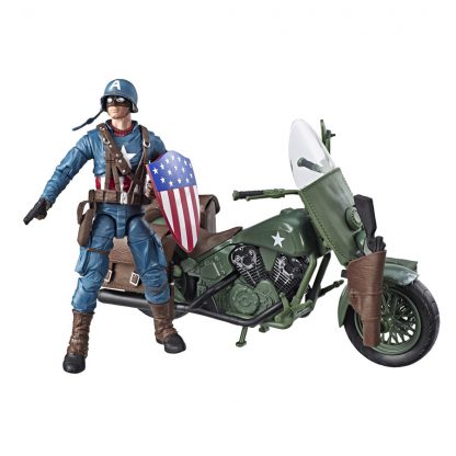 Marvel Legends Deluxe Captain America & Motorcycle