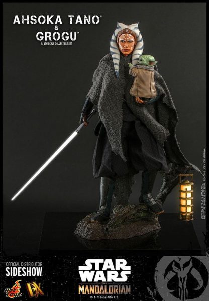 Hot Toys Star Wars The Mandalorian 2 Pack Ahsoka Tano & Grogu 1/6 Scale Figures