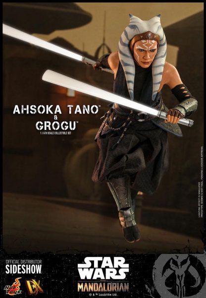 Hot Toys Star Wars The Mandalorian 2 Pack Ahsoka Tano & Grogu 1/6 Scale Figures