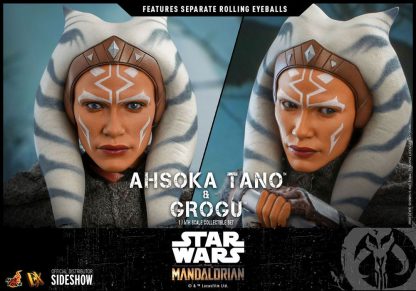 Hot Toys Star Wars The Mandalorian 2 Pack Ahsoka Tano & Grogu 1/6 Scale Figures