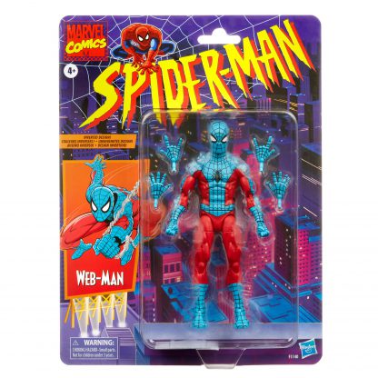 Marvel Legends Spider-Man Retro Collection Web-Man Action Figure
