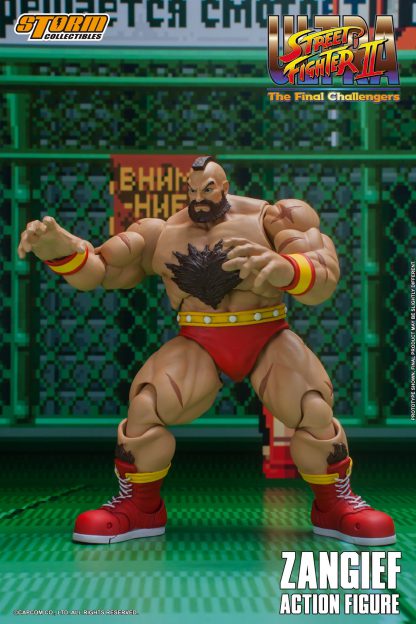 Storm Collectibles Ultra Street Fighter II Zangief Final Challengers Action Figure