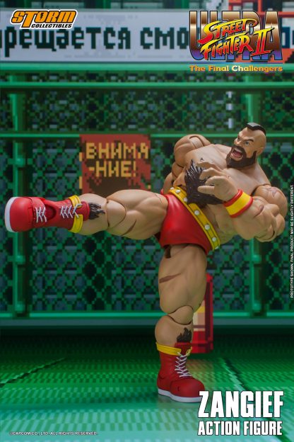 Storm Collectibles Ultra Street Fighter II Zangief Final Challengers Action Figure