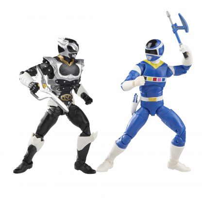 Power Rangers Lightning Collection In Space Blue Ranger Vs Silver Psycho Ranger Action Figure 2 Pack