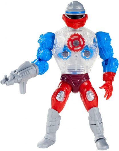 Masters of the Universe Origins Roboto Action Figure ( USA Mini Comic and Packaging )
