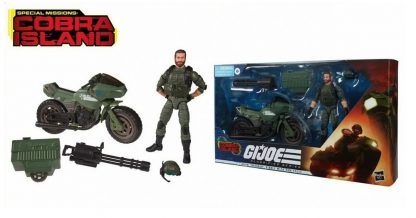 G.I. Joe Classified Breaker and R.A.M Motorcycle