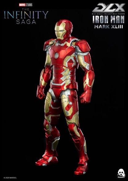 Avengers: Infinity Saga DLX Iron Man Mark 43 1/12 Scale Figure by Threezero