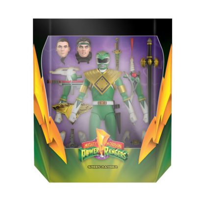 Super7 Mighty Morphin Power Rangers Green Ranger Ultimates Action Figure