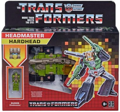 Transformers Retro Headmaster Hardhead and Duros