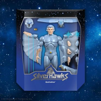 Super7 Silverhawks Ultimates Quicksilver Action Figure