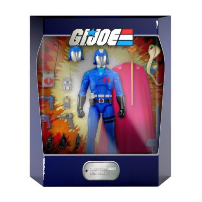 Super7 G.I. Joe Ultimates Cobra Commander Action Figure