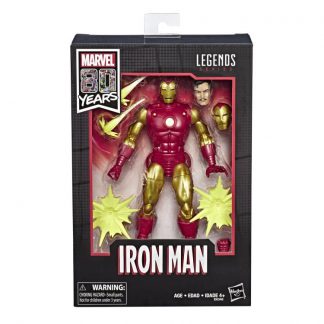 Marvel Legends 80th Anniversary Iron Man Action Figure NON MINT