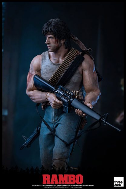 Threezero Rambo: First Blood John Rambo 1/6 Scale Action Figure