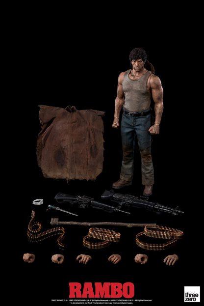 Threezero Rambo: First Blood John Rambo 1/6 Scale Action Figure