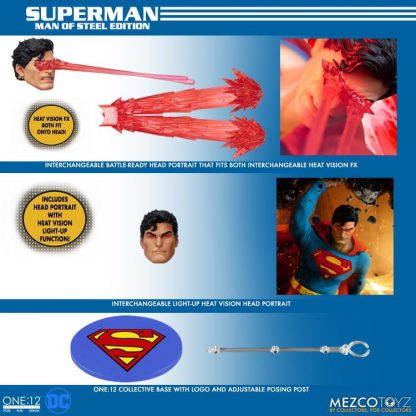 Mezco One:12 Collective - Superman Man of Steel Edition 1/12 Action Figure