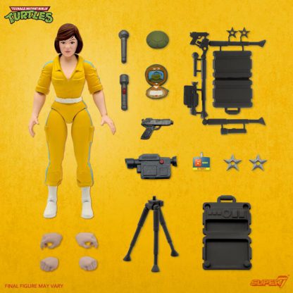 Super7 TMNT April O'Neil Teenage Mutant Ninja Turtles Action Figure