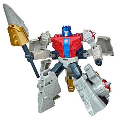 Dinobot Sludge can be transformed with 14 steps and comes with flippable Energon Armor. Product description: Dinobot Sludge Heroic Autobot Rough Dinobot Ally 14-Step Transformation Energon Armor