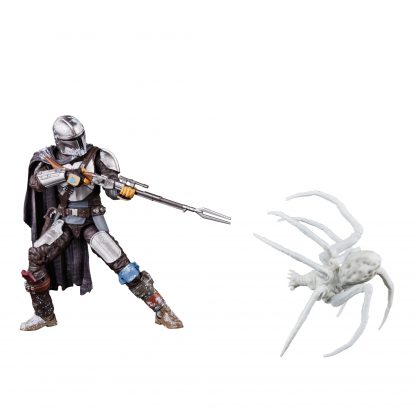 Star Wars The Black Series The Mandalorian with Grogu and Ice Spider Deluxe Action Figure Set