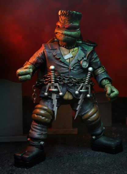 NECA TMNT X Universal Monsters Raphael as Frankenstein Action Figure