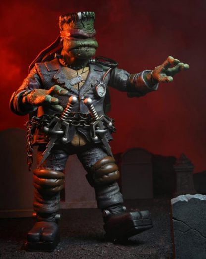 NECA TMNT X Universal Monsters Raphael as Frankenstein Action Figure