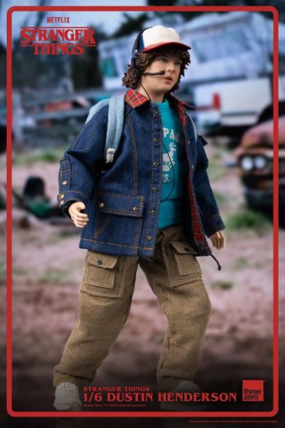 Stranger Things Dustin Henderson 1/6 Scale Collectible Figure by Threezero