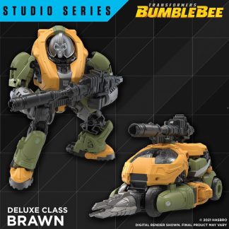Transformers Studio Series Deluxe Brawn Bumblebee Movie Action Figure