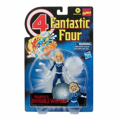 Marvel Legends Retro Collection The Invisible Woman Fantastic 4 Action Figure