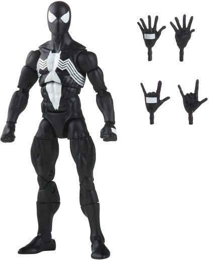 Marvel Legends Retro Collection Symbiote Spider-Man Action Figure