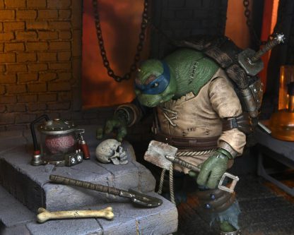 NECA TMNT X Universal Monsters Leonardo as Ygor the Hunchback Action Figure