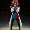 S.H Figuarts Dragonball Android 21 Lab Coat Action Figure
