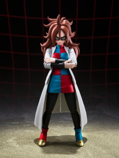 S.H Figuarts Dragonball Android 21 Lab Coat Action Figure