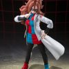 S.H Figuarts Dragonball Android 21 Lab Coat Action Figure