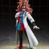 S.H Figuarts Dragonball Android 21 Lab Coat Action Figure
