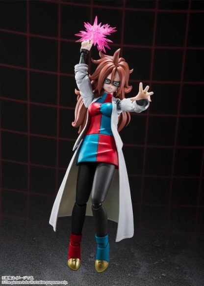 S.H Figuarts Dragonball Android 21 Lab Coat Action Figure
