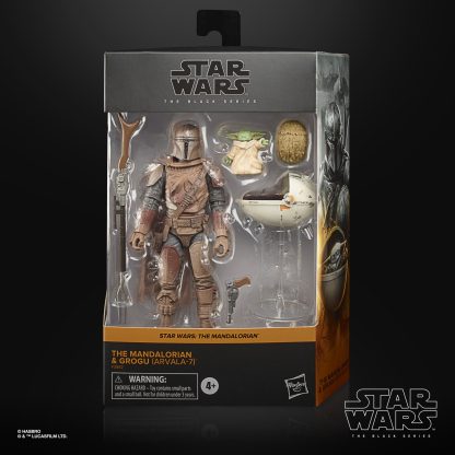 Star Wars The Black Series The Mandalorian and Grogu (Arvala-7)