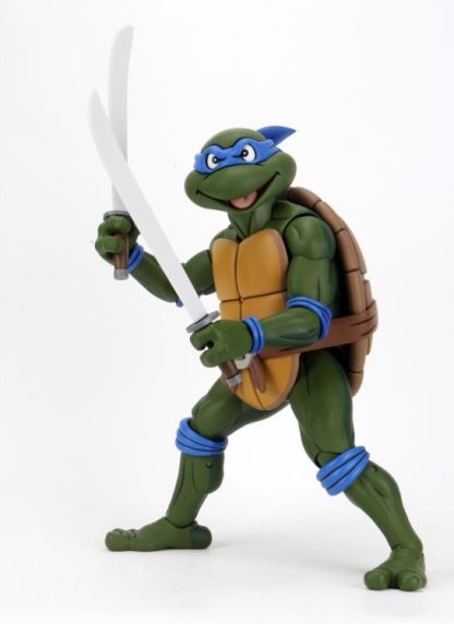 NECA TMNT ( Animated Series ) 1/4 Scale Leonardo Action Figure