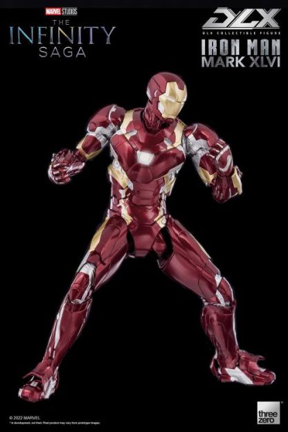 Threezero Infinity Saga DLX Iron Man Mark 46 1/12 Scale Figure