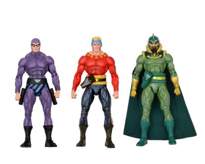 NECA The Original Superheroes Set of 3 - Ming, Phantom and Flash