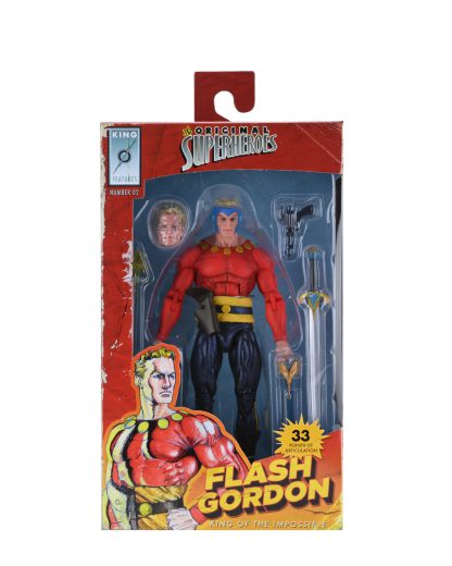 NECA The Original Superheroes Set of 3 - Ming, Phantom and Flash