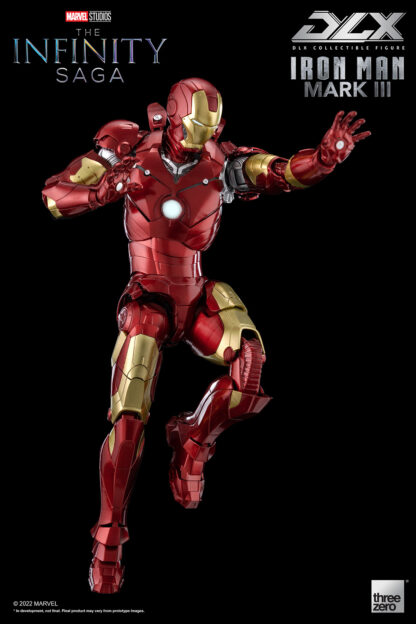 Avengers: Infinity Saga DLX Iron Man Mark 3 1/12 Scale Figure by Threezero