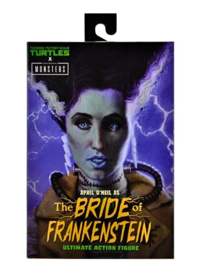 NECA TMNT X Universal Monsters April O'Neil as The Bride of Frankenstein
