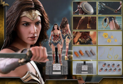 Hot Toys MMS450 Justice League Wonder Woman 1/6 Scale Figure